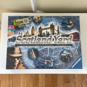 Ravensburger Scotland Yard game NIB sealed “Hunting Mr. X” Family Game Night 8+